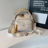 Bolsa Leve Feminina 2025 Verão Nova Moda Bolsa Casual Simples para o Dia a Dia Bolsa de Ombro Transversal