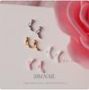 Nuevo Mini Lápiz Labial Serie Día de San Valentín Accesorios para Uñas Decoración de Uñas con Lazo de Aleación para Bolso