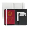 Porta-Passaporte de Sublimação para Transferência de Calor Transfronteiriço Nova Grande Capacidade Multi-Slots para Cartões Bolsa para Passaporte Prático Livro de Passaporte em Branco