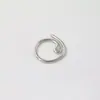 Fabricante Fivela Espiral Galvanizada Marca Ouro Prata Liga de Zinco Anel Aberto Ferramenta Pequena para Tecelagem Artesanal DIY