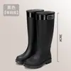 Comércio Exterior Moda Japonesa e Coreana Galochas de Cano Alto para Mulheres, Botas de Água para Adultos, Botas de Neve Impermeáveis de Cano Alto Antiderrapantes para Uso Externo, Estilo Quente Transfronteiriço