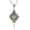 Joyería Creativa Transfronteriza Europea y Americana Serie de Collar de Reloj de Arena y Aretes de Venta Caliente Transfronteriza Cadena para Suéter