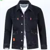 Jaqueta Jeans Masculina Nova de Caimento Solto para a Primavera de 2026, Peça Superior Workwear, Roupas Masculinas Tendência Plus Size, Casaco Jeans com Gola Reversível