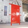 MFHSL1.8*2.2 Puerta Barrera Ignífuga Puerta Protectora Plana con Forma de Arco para Subestación Subterránea de Mina de Carbón
