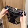 Roupas Íntimas de Renda Feminina Luxo Leve Cetim Sexy Puro Desejo Renda Doce com Acabamento Calcinhas de Cintura Média Femininas Atacado