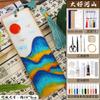 Pintura em Esmalte Cloisonné Kit de Material Artesanal DIY Marcador de Página DIY Cloisonné Patrimônio Cultural Imaterial Atividade Artesanal Dia Nacional