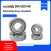 Rolamento de aço inoxidável 304/420 S6000 S6001 S6002 S6003 S6004ZZ rolamento à prova de ferrugem