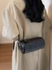 Bolso cilíndrico individual externo, popular en otoño e invierno 2024, nuevo bolso de cadena de moda para viajeros, bolso cruzado de un solo hombro de alta gama que combina con todo.