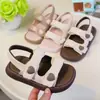 Sandalias para Niñas, Sandalias para Bebé Niña, Estilo Verano 2026, Zapatos de Princesa para Niña Pequeña, Zapatos de Playa Ligeros con Punta Abierta