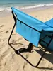 Esterilla de Playa para Exteriores Hecha de Tela Oxford, Conveniente para Sentarse y Acostarse, Silla de Playa Reclinable Multivelivel para Acampar y Siestas