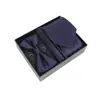 Corbata de moño para hombre Set de corbata de moño Color liso Gama alta Ropa formal Banquete Festivo Cumpleaños Fabricante Stock listo Corbata personalizada Venta al por mayor