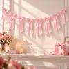 Decoraciones personalizadas para el Día de San Valentín, Banderas, Cintas, Celebraciones de Bodas, Decoraciones Navideñas para Exteriores, Lazos