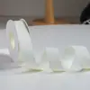 Fita de Poliéster Algodão Lisa Cor Sólida 2,5cm Shangjin para Buquês de Flores, Gravatas Borboleta DIY, Fita de Cetim, Fita Tecida