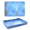Moldes de Resina Epóxi de Cristal DIY Atacado de Fábrica para Uso Doméstico, Porta-copos, Pratos Retangulares, Moldes de Silicone