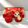 Chaveiro Giratório da Sorte, Fortuna e Prosperidade com Sino Estilo Chinês - Um Presente Prático para Apreciação de Clientes e Celebrações de Feriados