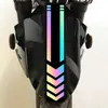 Adesivos para Para-lama de Motocicleta, Adesivos de Aviso com Linhas de Seta Refletivas, Adesivos para Veículos Elétricos, Adesivos Personalizados para Carro