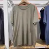 Camiseta Unisex Estilo Japonés 2026 Cuello Redondo Manga Corta Algodón de Fibra Larga Casual Moda Nuevo Modelo 475357 465494