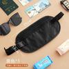 Bolsa anti-roubo bolsa de cintura justa multifuncional para viagem ao ar livre compacta portátil bagagem de mão bolsa mensageiro à prova d'água