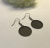 Yabong [fin de año Qing] directo de fábrica joyería para orejas incrustada con circonita viento frío brillantes pendientes simples japoneses y coreanos
