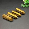 Cristal Coluna de Pedra Olho de Tigre Amarelo Natural Coluna Única Pedra Prisma Hexagonal Pedra de Cristal Polida Artesanato de Pedra Ornamentos Atacado