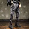 Pantalones Jogger Gruesos Forrados de Polar para Hombre Pantalones Cargo Sueltos Pantalones Casuales Pantalones Cropped de Cintura Alta de Moda Color Sólido Marca de Moda