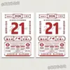 [Tarjeta de Calendario de Xue Zhiqian] Rey de las Bestias 21 de Marzo Concierto Materiales de Apoyo para Fans - Interacción y Humor con los Fans Exquisito Lomo