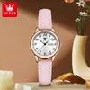 Dropshipping Al por Mayor Oris Moda Tendencia Reloj para Mujer Retro Esfera Pequeña Digital Reloj para Mujer Correa Impermeable