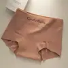 Cuecas Boxer de Algodão Puro para Mulheres Algodão Antibacteriano na Virilha Meninas 2025 Novo Verão Finas Cintura Média Boxer Esportivo