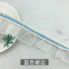 Cortina Renda Renda Colorida Franja Bainha de Saia Cabeceira de Cortina Sofá Roupas Tecido Decorativo Acessórios Corte Solto Bordado