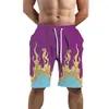 Comercio Exterior Transfronterizo Moda de Verano para Hombre Pantalones Cortos Modernos 3D Delgados Cómodos de Tres Puntos Pantalones Cortos de Playa Suministro del Fabricante
