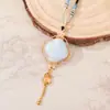 Estilo Retro Brocado de Canción Ruyi Flor de Ventana Colgante DIY Nuevo Estilo Chino Accesorios a Juego Regalos Culturales y Creativos Colgante de Brocado de Canción