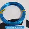 Arame de Alumínio Colorido 1-3mm Arame de Ferro Macio Arame de Alumínio Criativo Artesanato Trançado Arame de Modelagem Arame de Formatação Material DIY Feito à Mão