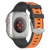 Adecuado para iWatch Ultra/2 10/11 Generación 46Mm/Se Manzana Roble Rústico Correa de Silicona de Dos Tonos