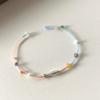 Pez Xiao Mao ~ Color Dopamina de Verano Diseño de Pulsera Tejida con Cuentas Dulce Lindo Combinable Manos Pequeñas