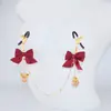 Pinzas para Pezones Sexy con Lazo Sm Productos para Adultos Cadena para el Pecho con Cascabel Pinzas para Pezones Flirteo de Pareja Castigo Pinzas para el Pecho Dropshipping