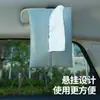 Caixa de Lenços para Carro, Bolsa de Lenços Suspensa, Porta-Objetos do Console Central com Apoio de Braço, Acessórios para Carro, Quebra-sol, Bolsa de Armazenamento para Carro