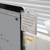 Tablero de mensajes para pantalla de computadora, tablero de recordatorios, tablero de recordatorios de notas, tablero de conveniencia, tablero de notas de escritorio, clip lateral