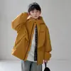 Chaqueta para Niños Estilo Primavera y Otoño 2026 Nueva Ropa para Niños Grandes Street Cool Chaqueta Cargo Camuflaje Ropa de Otoño Sudadera con Capucha