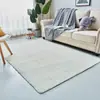 Tapete de Sala Longo de Pelúcia Espessa Quarto de Canto a Canto Multicor Sala de Estar Mesa de Centro Tapete de Chão de Lã de Seda Lavável Lavável