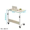 Escritorio de computadora de noche, escritorio para personas perezosas, de escritorio, para uso doméstico, escritorio plegable simple, mesa pequeña portátil