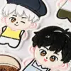 Nuevos personajes de dibujos animados de anime bidimensionales de peluche, colgantes hechos a mano para DIY para combinar con mochilas y cajas, parches de tela bordados