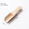 Cuchara Creativa de Madera Maciza Japonesa Cuchara de Madera para Té Medición de Sal de Baño Sal Cuchara Pequeña de Madera Pintura Ecológica Sin Pintura Cuchara de Café Venta al por Mayor