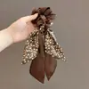 Diadema de Lazo Primavera y Verano Doble Capa Lazo Floral Estilo Coreano Diadema de Alta Gama Goma para Cola de Caballo Cinta Accesorios para el Cabello para Mujeres