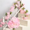 Trepadeira de Rosas Artificiais para Cesta Suspensa de Varanda, Teto Decorativo, Decoração de Tubo de Ar Condicionado, Trepadeira de Flores para Cobrir e Envolver
