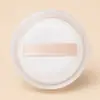 Esponja de Polvo Triángulo de Piña Blanca en Caja, Ultra-Suave, No Absorbe el Polvo, Doble Uso para Maquillaje Seco y Húmedo, Esponja para Cushion al por Mayor