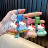 Corrente de Celular com Miçangas de Gato Chaveiro para Meninas, Lanyard de Gatinho Fofo Pingente Decoração de Mochila Atacado