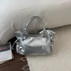 Bolsa de Grande Capacidade Feminina 2026 Nova Primavera Bolsa Tote de Alta Qualidade para o Dia a Dia Bolsa de Ombro Único Transversal para Passeios Exquisitos