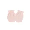 Conjunto de Gorro y Manoplas para Bebé Niña Recién Nacida Gorro de Hospital Gorro con Lazo Guantes de Bebé 0-6 Meses Gorro