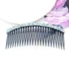 Artefato de Organização de Cabelo Longo Quebrado Casual 24 Dentes Pente de Cabelo com Strass Pente Garfo Invertido Clipe de Franja Feminino Grampo de Cabelo Acessório de Cabeça Venda por Atacado