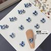 Rhinestones Mariposa Cortada Nido de Pájaro para Uñas, Rhinestones Mariposa, Decoraciones para Uñas, Rhinestones con Base Puntiaguda K9, Decoraciones de Rhinestone para Uñas, Rhinestones Decorativos Coloridos